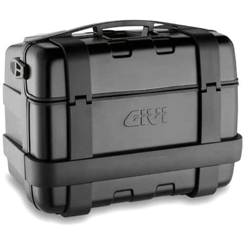 Valigia Trekker 46lt Black Line Con Cover In Alluminio Nero Laterale - Foto 2