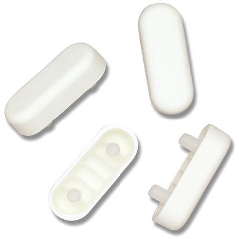 Paracolpi Rettangolari Per Water - Set Di 4 Pezzi Bianchi - Foto 13