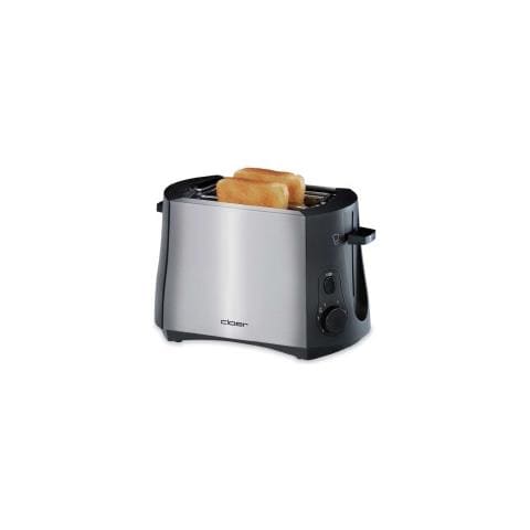 Tostapane 3419 a 2 Fette Potenza 900 W Colore Acciaio Inox / Nero - Foto 3