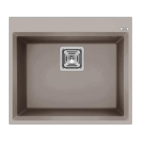 Lavello Karisma 105 Granitek 57x50 cm 1 vasca Colore Tortora 43 - Foto 1