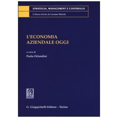 Paola Orlandini - L'economia aziendale oggi - Foto 1