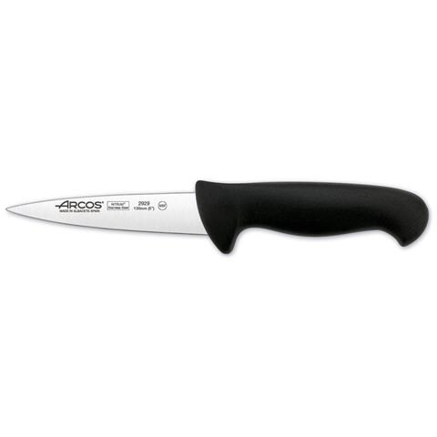 Serie 2900 - Coltello da macellaio - Lama Acciaio Inossidabile Nitrum 130 Mm - Manico Polipropilene Colore Nero - Foto 1