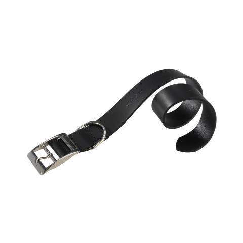 Natural - Collare In Pelle Per Cani - 2 Colori E 8 Misure Nero C20/43= A: 35÷43 Cm - B: 20 Mm - Foto 5