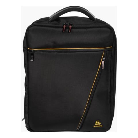 Exactive borsa per notebook 39,6 cm (15.6") Zaino Nero - Foto 1