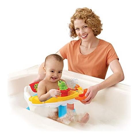 - Seggiolino 2 In 1 Per Ogni Neonato, Giocattolo Da Bagno, 80-515.405, Multicolore - Foto 2