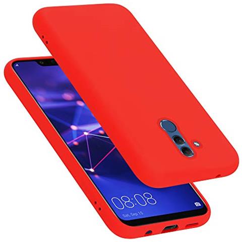 Custodia Compatibile Con Huawei Mate 20 Lite In Liquid Rosso - Coperchio Protettivo In Silicone Tpu Flessibile - Foto 1