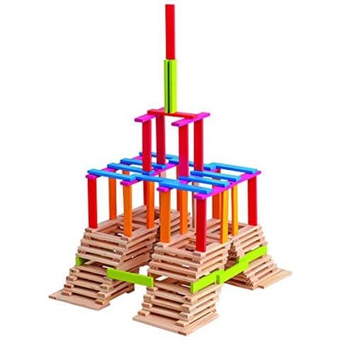 Mattoni In Legno Colorati Ema12 X 2,5 Cm200 Pezzimulticolore - Foto 1