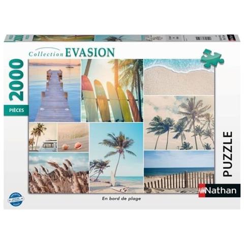 Puzzle Da 2000 Pezzi - Sulla Spiaggia - Foto 2