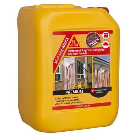 stop Trattamento Con Alghicida Rosso E Fungicida - 5l - Foto 1