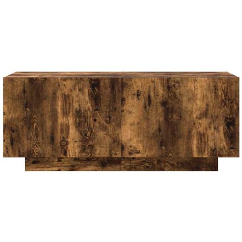 Mobile TV Rovere Fumo 100x35x40 cm in Legno Multistrato - Foto 2