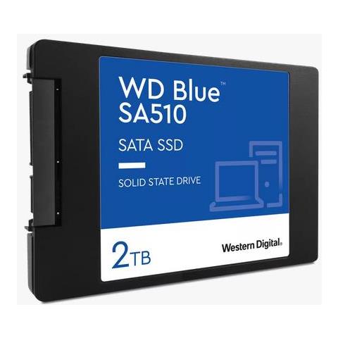SSD 2 TB Serie Blue SA510 2.5" Interfaccia Serial ATA III - Foto 1