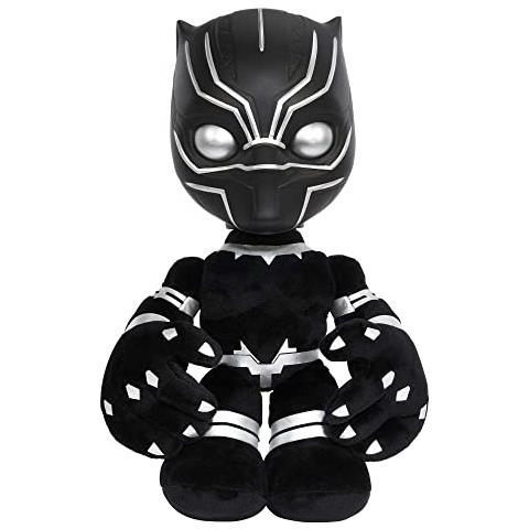 Arvel Black Panther Heart Of Wakanda Peluche Con Luci E Suoni Bambola Morbida Per Fan E Collezionisti - Foto 1