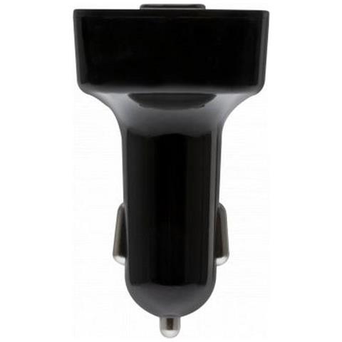 Caricatore Doppio Per Auto Da 2,4 A Con Trasmettitore Fm, Nero - Foto 4