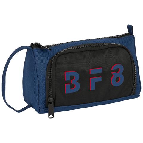 Astuccio Scuola Urban Nero Blu Marino (20 X 11 X 8.5 Cm) - Foto 1