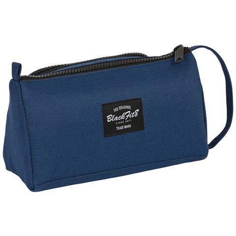 Astuccio Scuola Urban Nero Blu Marino (20 X 11 X 8.5 Cm) - Foto 4