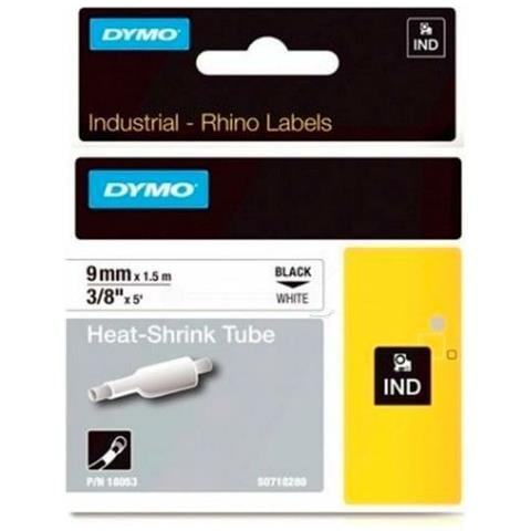 Nastro Laminato Per Etichettatrici Dymo Rhino Id1-9 1,5 M 9 Mm (5 Unità) - Foto 2