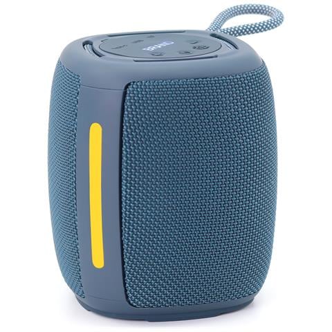 SPK-BT-LED-03-B altoparlante portatile e per feste Blu 5 W - Foto 2