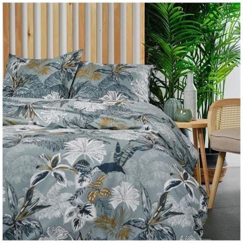 Completo Letto Copripiumino 220 X 240 + 2 Federe 63 X 63 - Foto 1