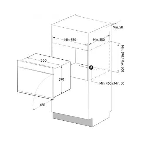 Forno Elettrico da Incasso NV7B41301AS /U1 Capacità 76 L Multifunzione Ventilato Cottura Vapore Potenza 3850 W Colore Nero, Acciaio inox - Foto 8
