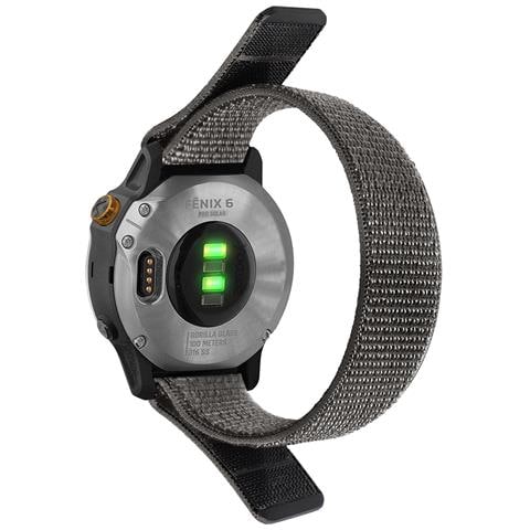 Cinturino Per Orologio Garmin Fenix 7x / 6x / 5x / 3/d2 Bravo /descent Mk1 Grey - Foto 1