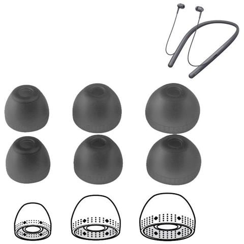 Gommini In Silicone Per Cuffie Con Archetto Da Collo Sony Wi-h700/1000xm /btna Xb5080 - Foto 1