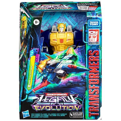 Metalhawk Robot Snodato Transformers Legacy Evolution, Multicolore - Foto 5