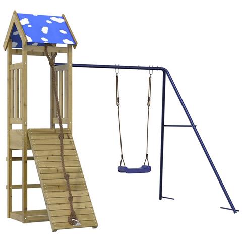 Set Da Gioco Da Esterno In Legno Di Pino Impregnato - Foto 2