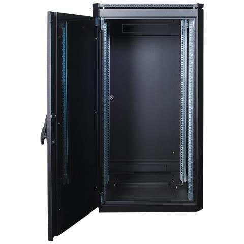 RDL22U66BL rack 22U Rack indipendenti Nero - Foto 5