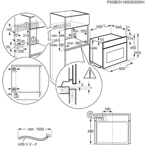 KMK721880B Nero Microonde con grill Da incasso 42 L 1000 W - Foto 5