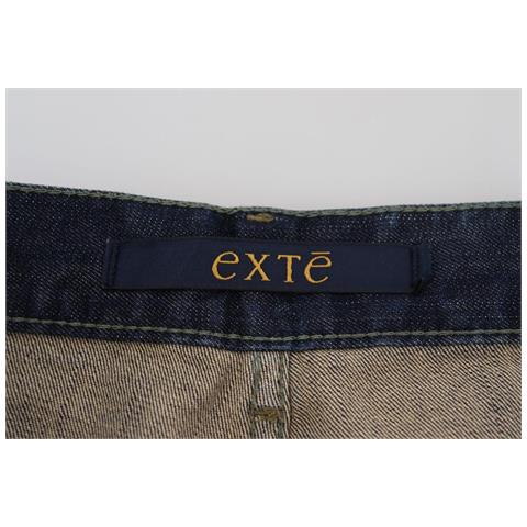 Jeans Casual Denim Da Uomo Dal Taglio Dritto Cotone Lavato Blu - It... - Foto 5
