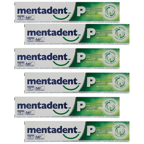 Dentifricio P Prevenzione Completa Pezzi 6 Verde Tubo 75 Millilitri - Foto 1