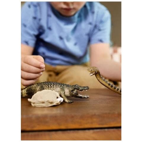 Cofanetto Duel Aligator /anaconda, Figurine Di Animali Selvatici, 42559 Wild Life, Per Bambini Dai 3 Anni - Foto 2