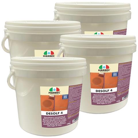 Desolf 4 1kgx4pz - Smacchiatore Per Materiali Lapidei Desolf4 - Foto 1