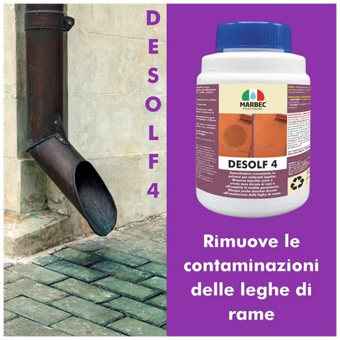 Desolf 4 1kgx4pz - Smacchiatore Per Materiali Lapidei Desolf4 - Foto 2