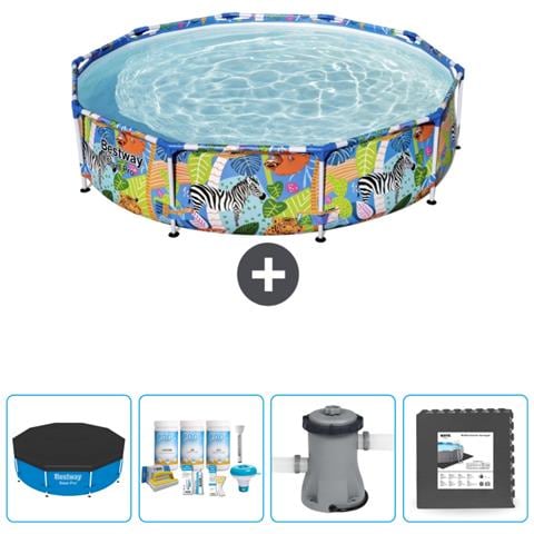 Piscina Fuori Terra - In Giro - 305x66 Cm - Multi - Include Accessori Coordinati Cb3 - Foto 1