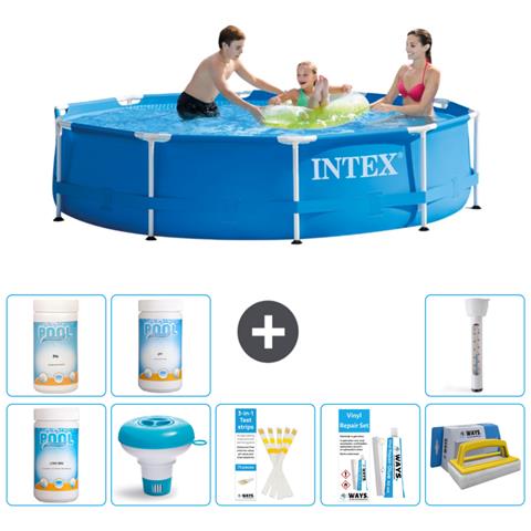Piscina Fuori Terra - In Giro - 305x76 Cm - Blu - Include Accessori Coordinati - Foto 1