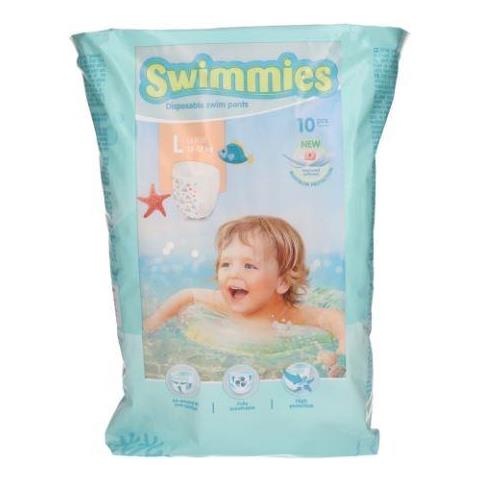 Swimmies Tg.L 12-17Kg 10Pz Pannolino X Piscina Art. 271604 - Foto 1