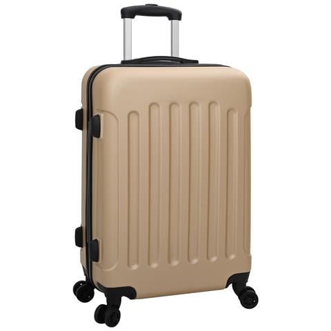 Set di valigie 3 pcs Valigia rigida Champagne 20'' 24'' 28'' ABS - Foto 2