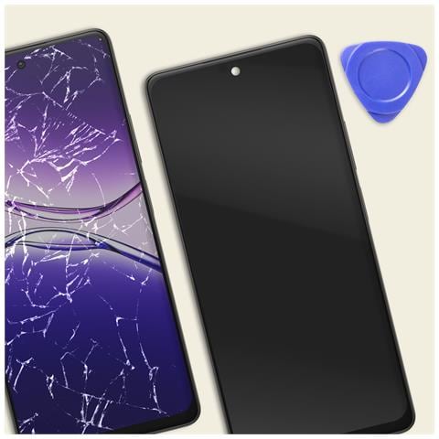 Schermo Completo Per Oppo A5 Pro 5g Pannello Lcd Con Vetro E Telaio, Nero - Foto 4
