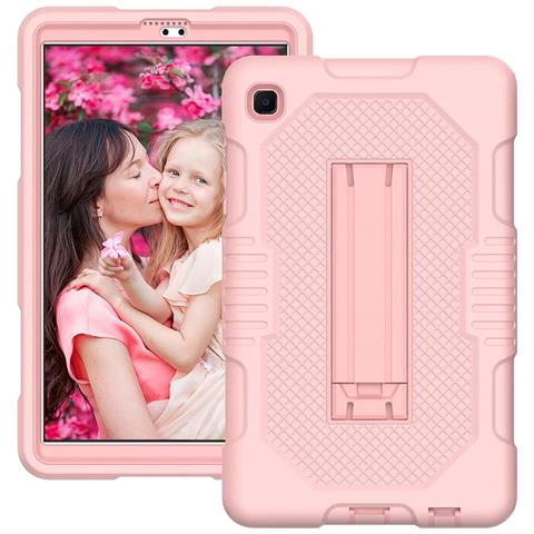 Custodia Per Samsung Galaxy Tab A 8.0"" Resistente Con Supporto Rosa - Foto 1