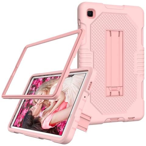 Custodia Per Samsung Galaxy Tab A 8.0"" Resistente Con Supporto Rosa - Foto 4