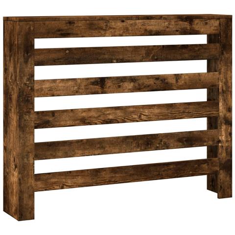 Copertura Termosifone Rovere Fumo 104x20x82cm Legno Multistrato - Foto 1