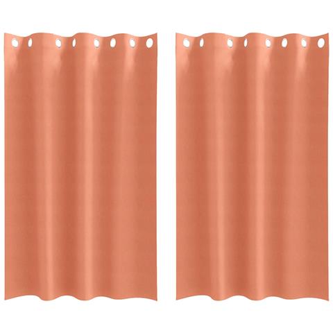 Tende con tende 2 pcs Terracotta Poliestere - Foto 1