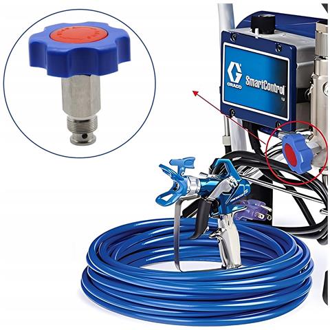 Valvola Di Non Ritorno Per Aggregato Compatibile Con Graco Finish Pro 390/395, Ultra Max Ii 490/495/595 - Alta Qualità E Affidabilità, Facile Montaggio - Foto 1