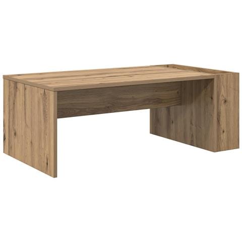 Tavolino da salotto Rovere artigianale 95 x 50 x 34 cm - Foto 1