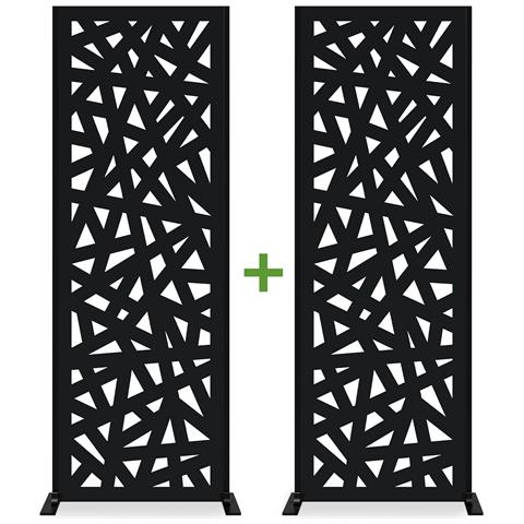 Set Di 2 Pannelli Decorativi Ruivo, Alti 160 Cm, Con Motivo Completo - Foto 1