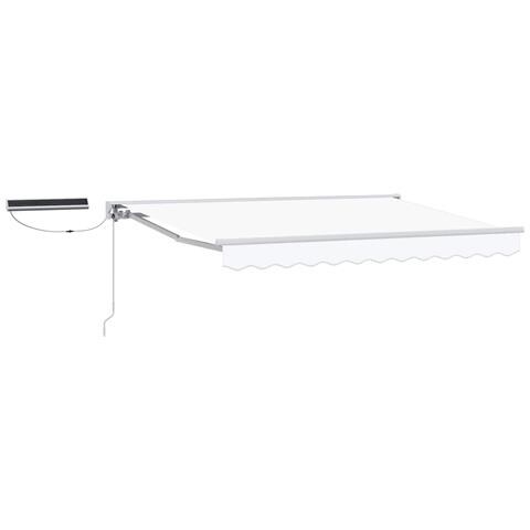 Tettuccio Elettrico Retrattile Bianco 3 x 2,5 m - Foto 1