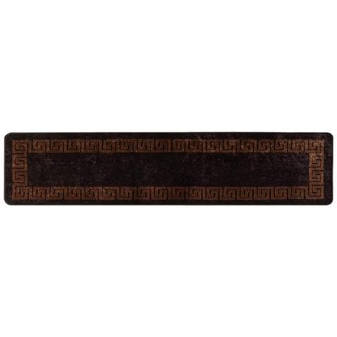 Runner Tappeto MARSA Nero 50 x 350 cm Poliestere e PVC - Foto 1