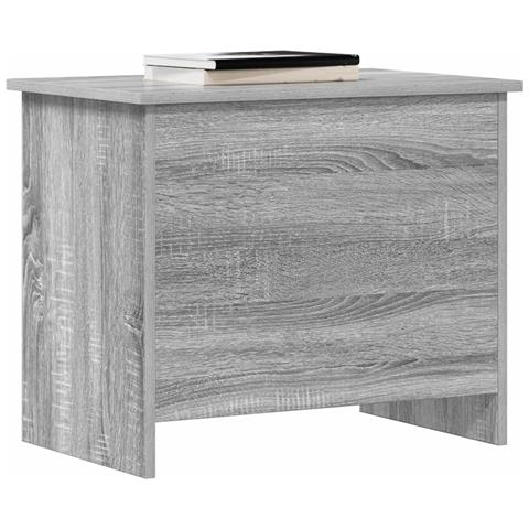 Cassa di stoccaggio Sonoma grigio 60 x 40 x 50 cm - Foto 2