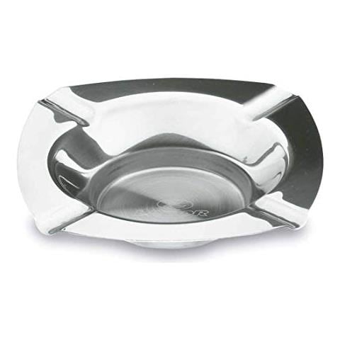 62941 - Posacenere quadrato in acciaio inox 14Øcm - Foto 1